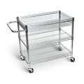 Luxor LARGE 3 SHELF WIRE TUB CART LICWT2918